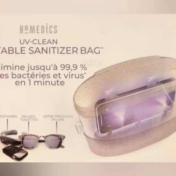 Homedics UV-Clean Portable Sanitizer Bag - Picture 3 of 6